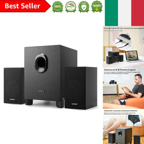 Casse per pc 16w - or, o